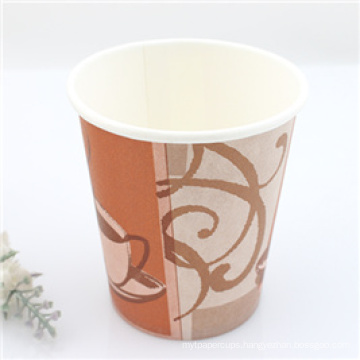 Wholesale Disposable Single Wall Paper Cups with Different Designs for Hot Sale